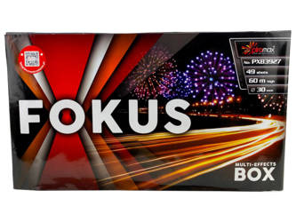 Bateria FOKUS - PIROMAX - 49 strz. 30mm