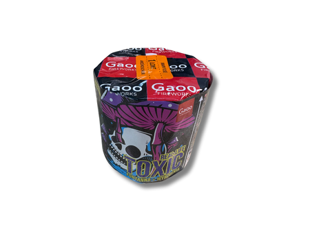 Bateria + fontanna TOXIC, 10 strzałów, 20 mm, FX10-02I, Gaoo