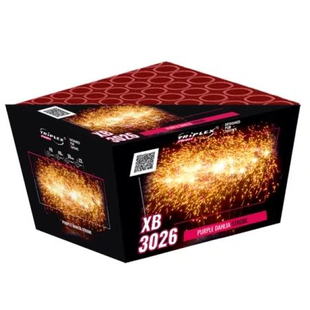 WYRZUTNIA PURPLE DAHLIA STROBE V - 49 strzałów - 30mm - XB3026 - Triplex