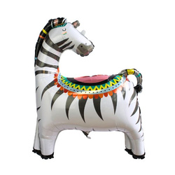 Balon Foliowy Zebra - 76.7 x 88.2 cm