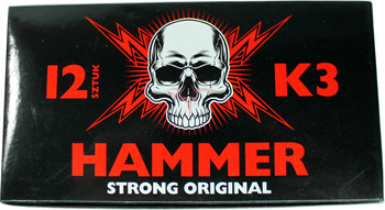 Petardy hukowe HAMMER K3, 12 sztuk - Gaoo
