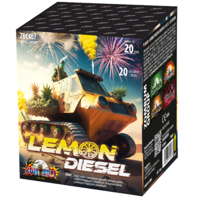 WYRZUTNIA LEMON DIESEL, 20 strzałów, 20 mm, ZBC407, ZomBum