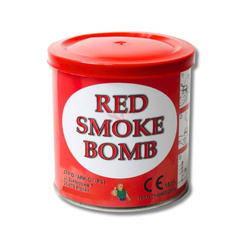 Puszka dymna - CZERWONA - Zawleczka - Ark-O - 60 sek.