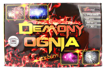 BATERUA DEMONY OGNIA - 50 strzałów 30mm PIROMAX