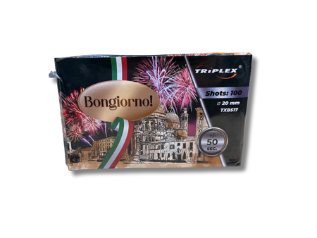 Wyrzutnia BONGIORNO! - 100 strzałów - 20mm - TXB517 - Triplex