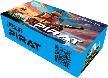 PETARDY HUKOWE PIRAT, 100 szt., ZBK0203, ZomBum