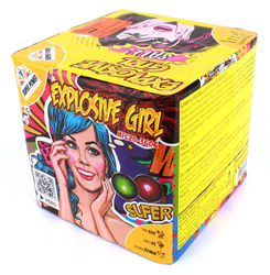 Bateria EXPLOSIVE GIRL, 36 strzałów, 20mm - SuperPower - 36strz. 20mm