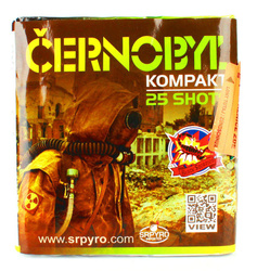 Bateria CZARNOBYL, 25 strzałów, 25mm/1" - SRPYRO