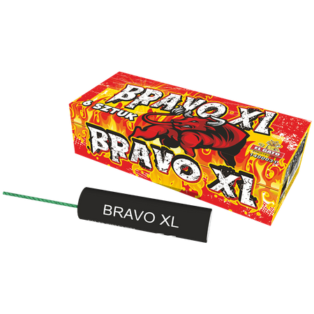 Petardy hukowe Bravo XL, 6 sztuk - Jorge