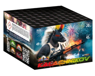 WYRZUTNIA KALASHNIKOV, 49 strzałów, 20 mm, ZBC406, ZomBum