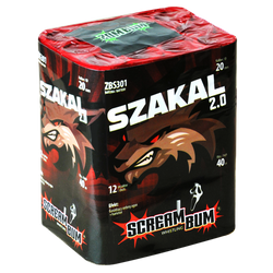 WYRZUTNIA HUKOWA SZAKAL 2.0, 12 strzałów, 20 mm, ZBS301,  ZomBum