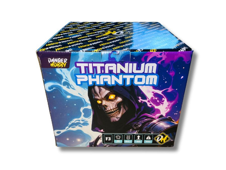 Bateria TITANIUM PHANTOM, 25  strzałów, 44mm - DANGER HOBBY