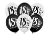 Balony lateksowe 30cm - 18th! Birthday - 50 sztuk