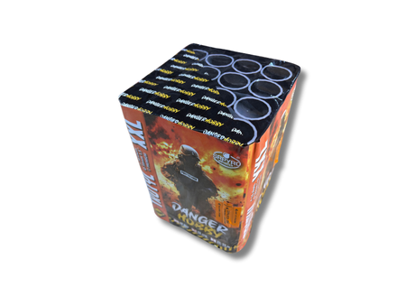 Bateria DANGER HOBBY TROTYL XXL, 16 strzałów, 38 mm, CLE4355, SRPYRO