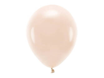 Balony lateksowe 30cm, Ekologiczne, Jasny brudny róż - 100 sztuk