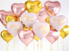 Balon foliowy, Serce Rose Gold - 45 cm