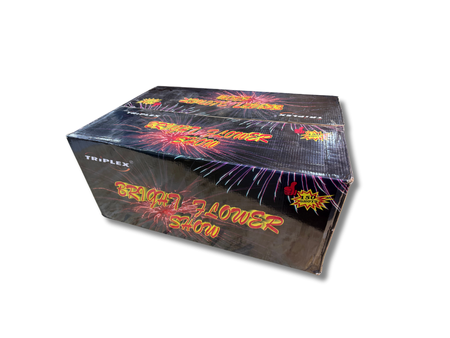 Bateria ZŁOŻONA BRIGHT FLOWER SHOW, 150 strzałów, 30mm - Triplex