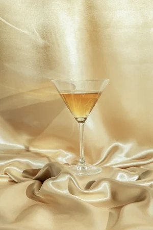 Satyna dekoracyjna, gładka - złoty - 0,48 x 9m - 1szt.