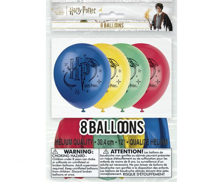 Balony lateksowe 30cm - HARRY POTTER - 8szt.