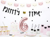 Baner imprezowy, Parrrty Time, Czarny - 12 x 130 cm