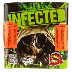 BATERIA INFECTED, 30 strzałów, 20mm - SRPYRO