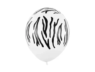 Balon Strong 30cm, Zebra, 1 szt.