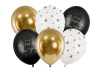  Balony 30 cm, Happy New Year, mix, 6szt.