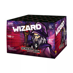 WYRZUTNIA WIZZARD, SCREAM BUM, 100 strzałów, 19 mm, ZBS204, ZomBum