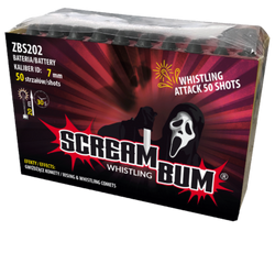 PISZCZKI WHISTLING ATTACK, SCREAM BUM, 50 strzałów, ZBS202, ZomBum
