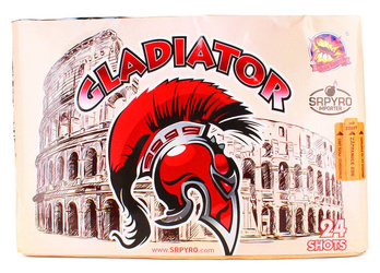 Bateria GLADIATOR, 24 strzały, 36mm - SRPYRO