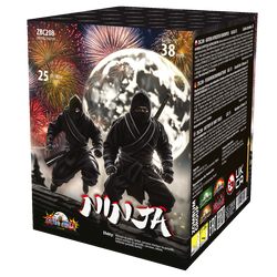 WYRZUTNIA NINJA - 25 strzałów - 38 mm - ZBC208 - ZomBum