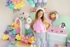 Balony lateksowe 30cm - Koci Domek Gabi - 6 szt.