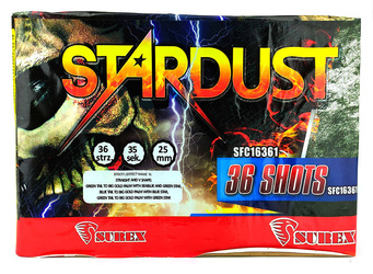 Bateria STARDUST, 36 strzałów, 25mm - Surex