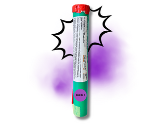 MINA DYMNA Z LONTEM - HUKOWA - FILOETOWA - XF3001-5 - Triplex - 30MM