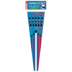 ZESTAW RAKIET DOMINATE SKY, 5 szt., ,42mm, CLE2596Z SRPYRO