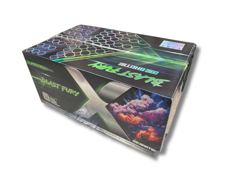 POKAZ FAJERWERKÓW BLASTFURY COMPOUD, 113 strzałów, 25/30mm, HQC113S, Surex