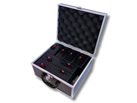 ZESTAW SYSTEMÓW DO ZDALNEGO ODPALANIA FONTANN SCENICZNYCH - 8 odbiorników