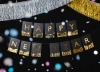 Baner Happy New Year, 135x16,5 cm - 1 szt.