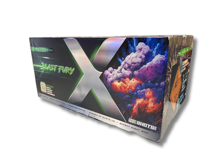 POKAZ FAJERWERKÓW BLASTFURY COMPOUD, 113 strzałów, 25/30mm, HQC113S, Surex