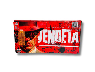 Bateria BEST PRICE,  VENDETA, 100 strzałów, 20mm - KLASEK