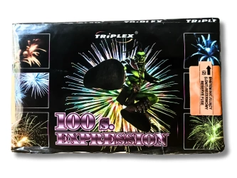 Bateria EXPRESSION, 100 strzałów, 20mm - Triplex