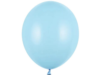 Balony lateksowe 30 cm Pastel Baby Blue (BŁĘKITNY) 50 szt.