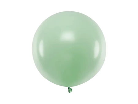 Balon lateksowy 60cm, Okrągły, Pistacjowy