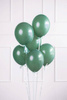 Balony lateksowe 30 cm Pastel Bottle Green (BUTELKOWA ZIELEŃ) 100 szt.