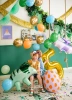 Balony lateksowe 43 cm Pastel Baby Blue (BŁĘKITNY) 25 szt