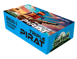 PETARDY HUKOWE TRIPLE PIRAT, 100 szt., ZBK02033, ZomBum