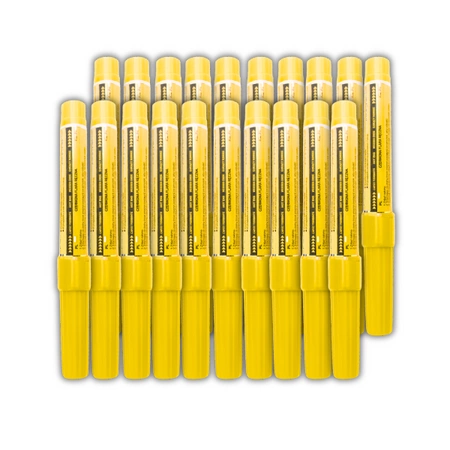 ZESTAW 20 x RACA METALOWA - ŻÓŁTA - 60 sekund - MAXSEM