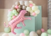 Balony lateksowe 23 cm Pastel Pistachio (PISTACJOWY) 100 szt.