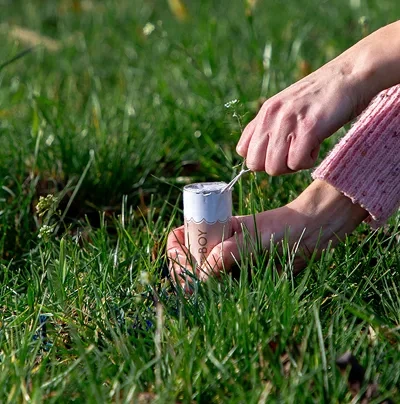 Świeca dymna z rączką - różowa - It's a girl - 1 sztuka