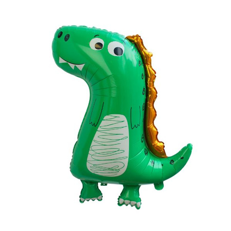 50 x Balon foliowy - Kreskówkowy Dinozaur - 67 x 86.2 cm - Purka